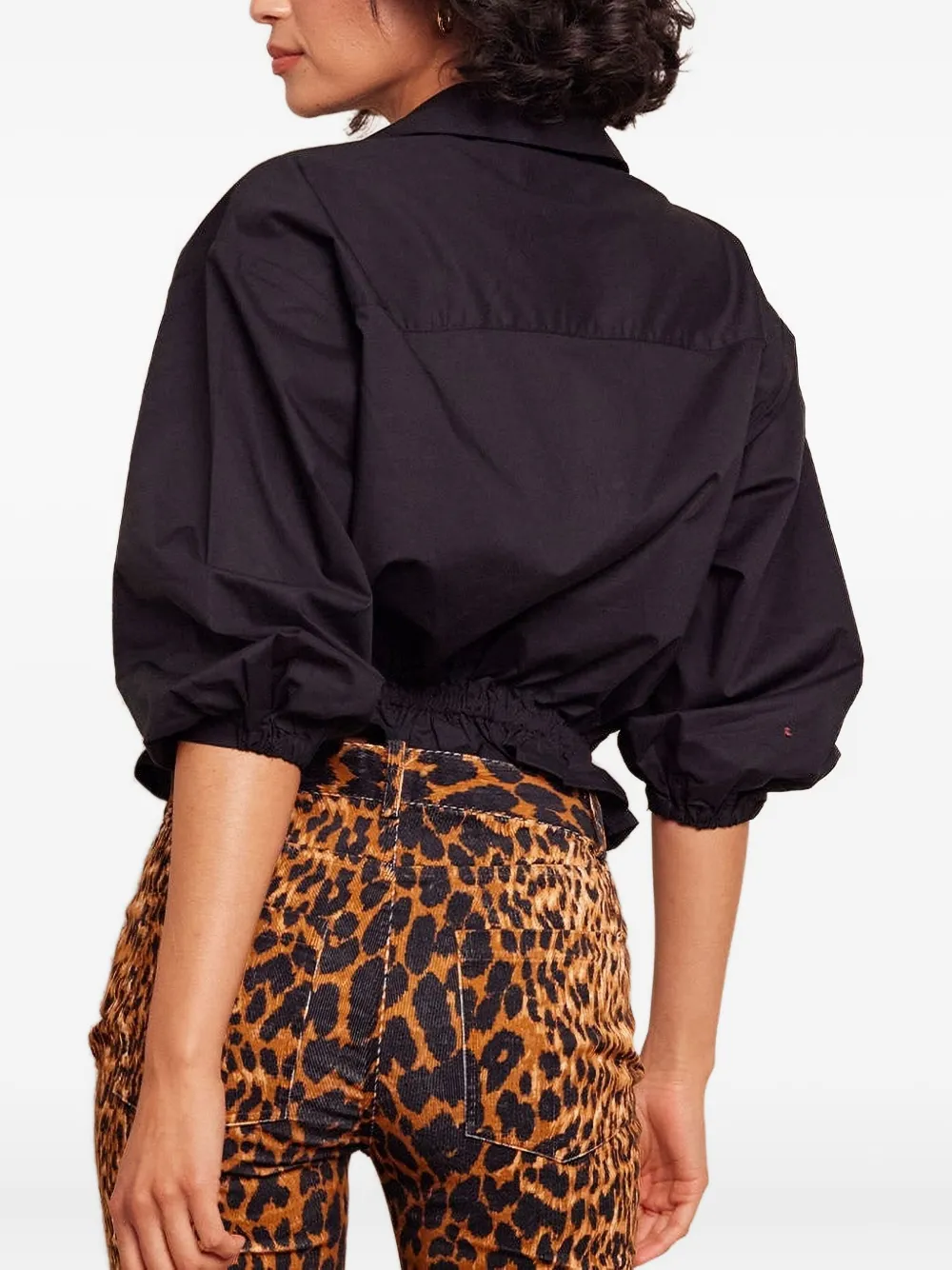  Cara Cara Hutton Blouse - Black 