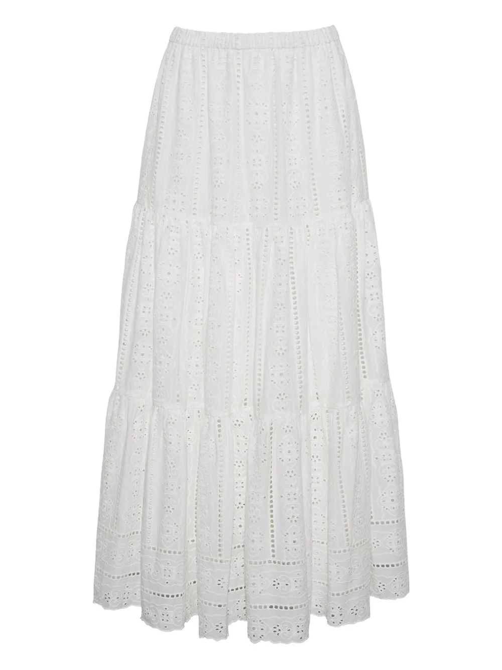 Cara Cara Melanie Maxi Skirt In White