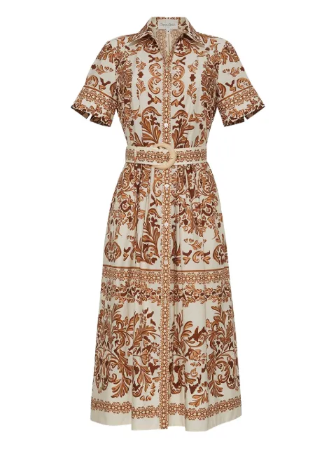 Cara Cara vestido midi Adina