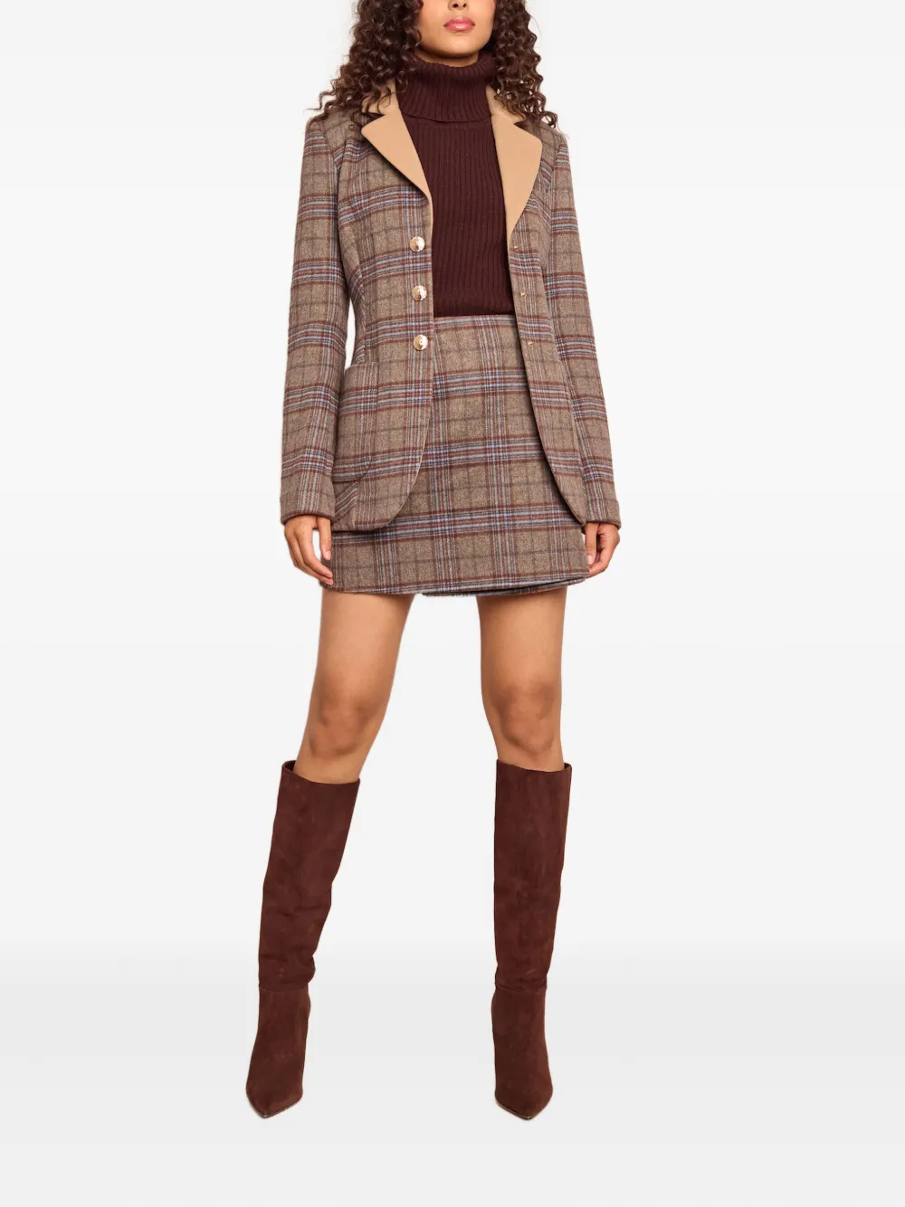 Cara Cara plaid wrap skirt | A-Line Skirts | Image 2