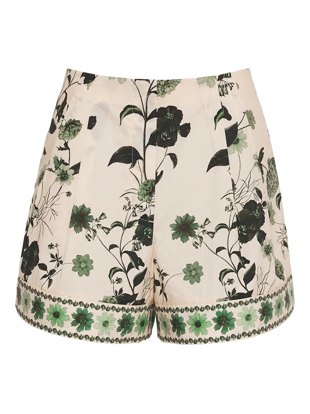 Cara Cara Trish floral-print shorts - Toni neutri