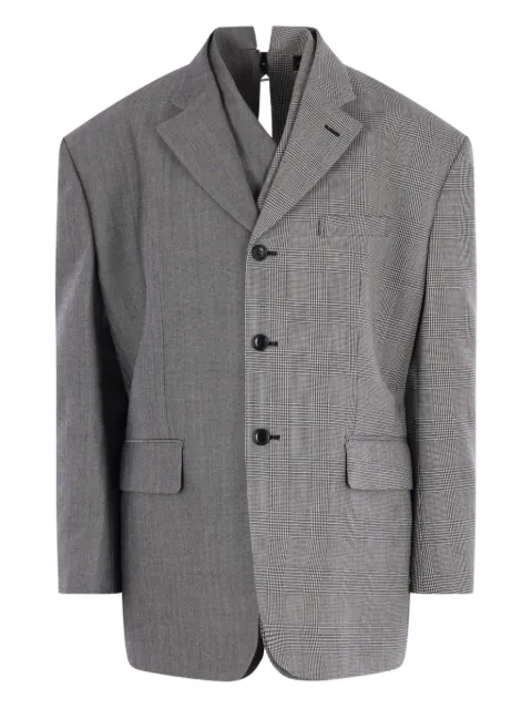 Comme Des Garçons blazer con botones