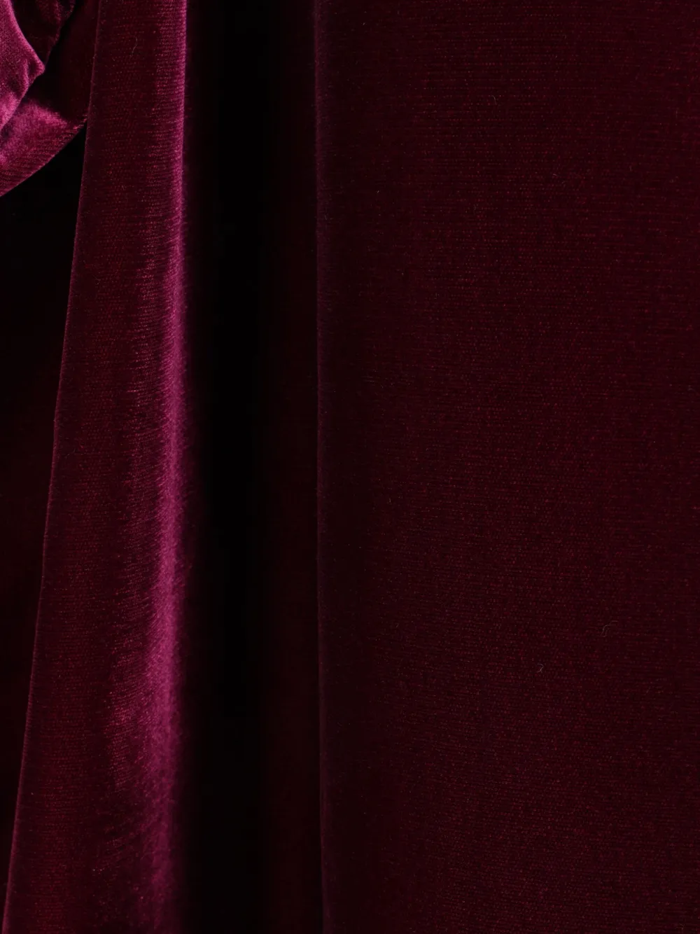 Comme Des Garçons Sleeveless Midi Dress In Red