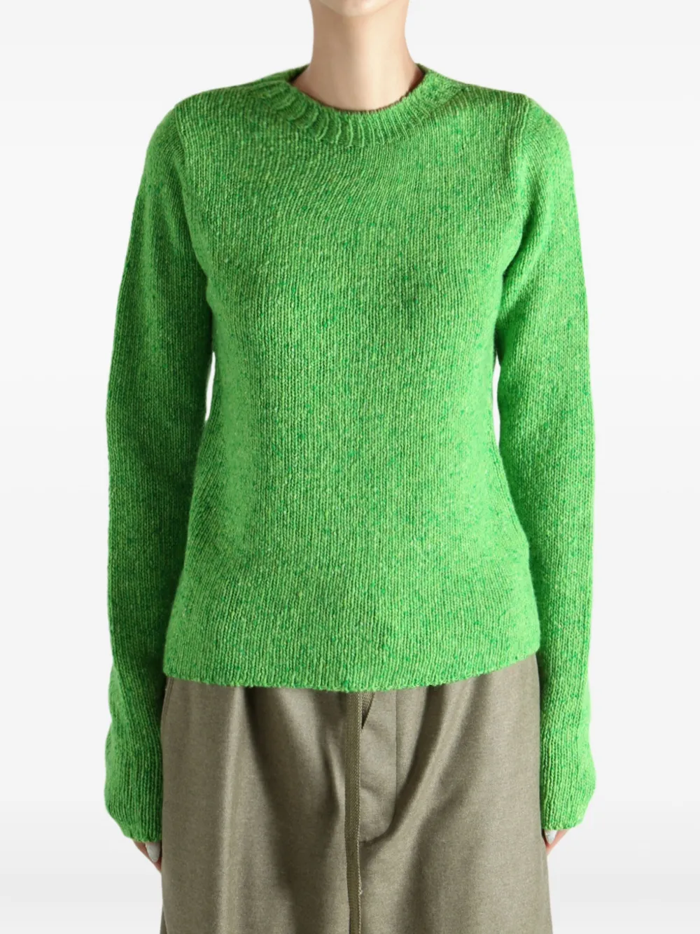 Auralee crew-neck sweater | Knitted Sweaters | Image 2