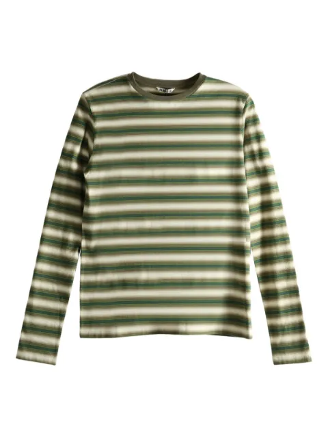 Auralee striped long-sleeve T-shirt