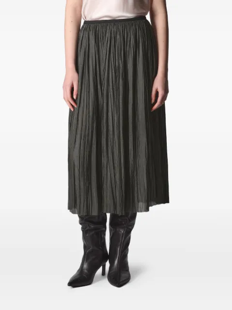 Roberto Collina pleated midi skirt