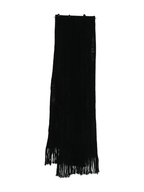 Isabel Benenato wool blend scarf