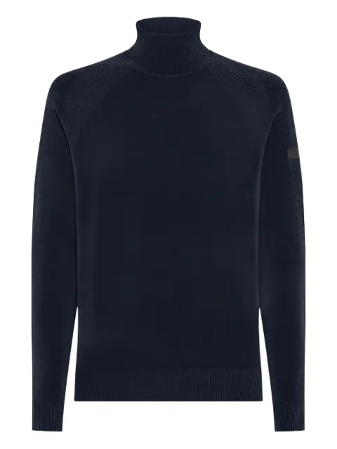 RRD high-neck zip-front cardigan
