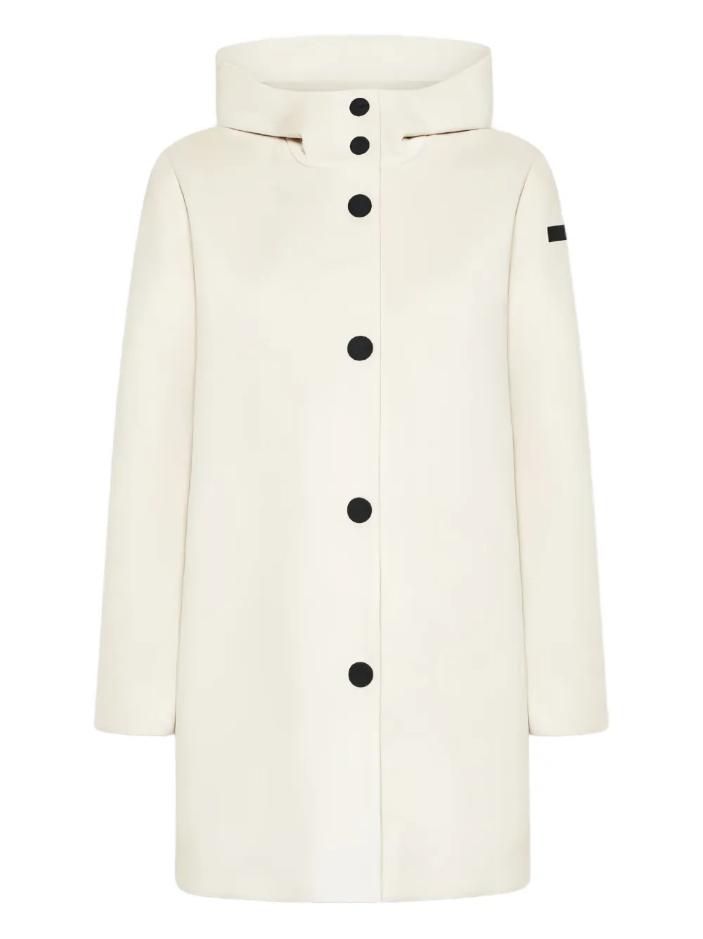 RRD hooded single-breasted coat | Neutrals | Image 1