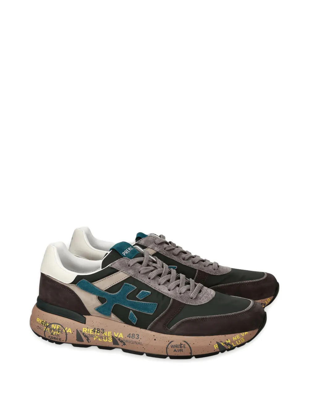 Premiata Mick logo-detail suede sneakers | Low-Tops | Image 2