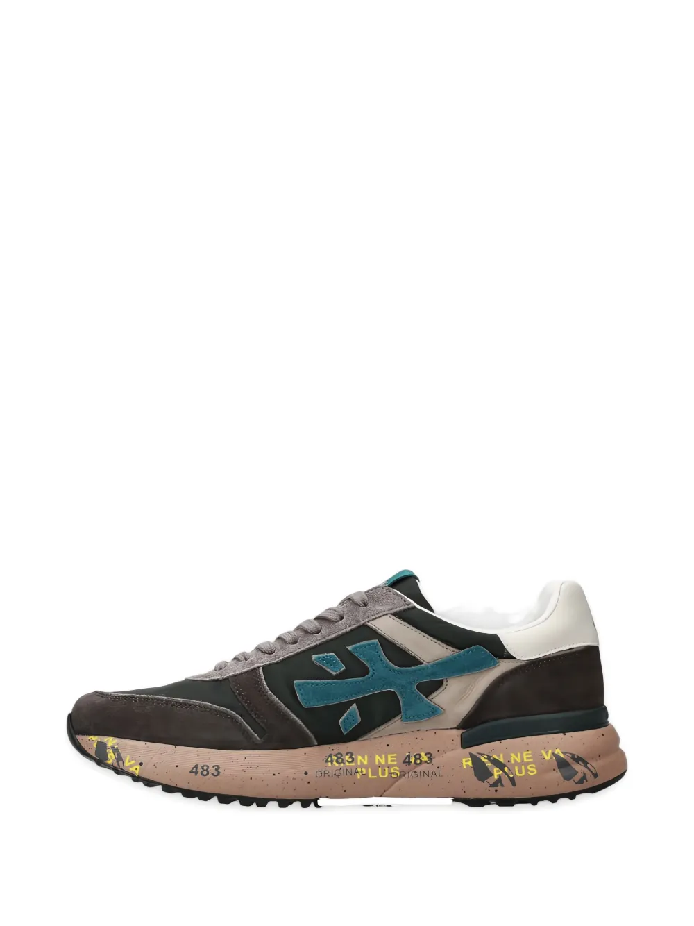 Premiata Mick suède sneakers met logodetail Grijs