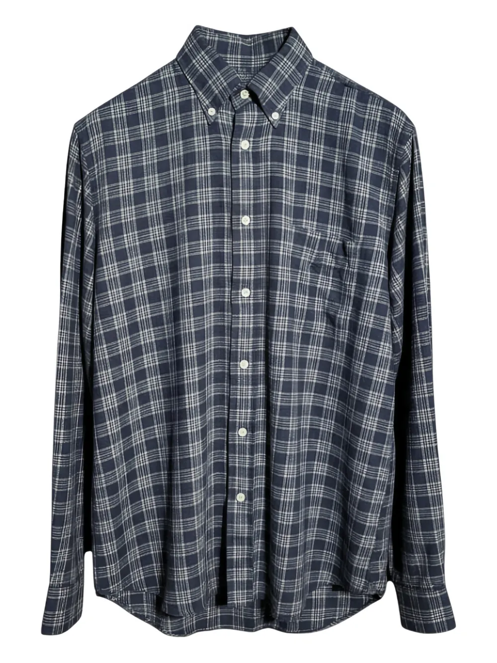 HARTFORD checked-pattern shirt | Blue | Image 1