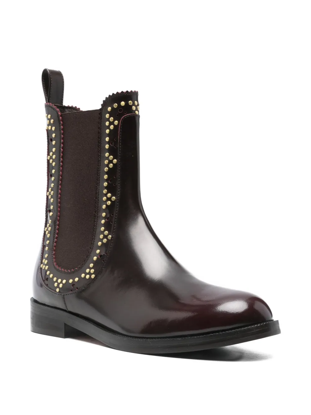Aquazzura Laarzen met studs Bruin