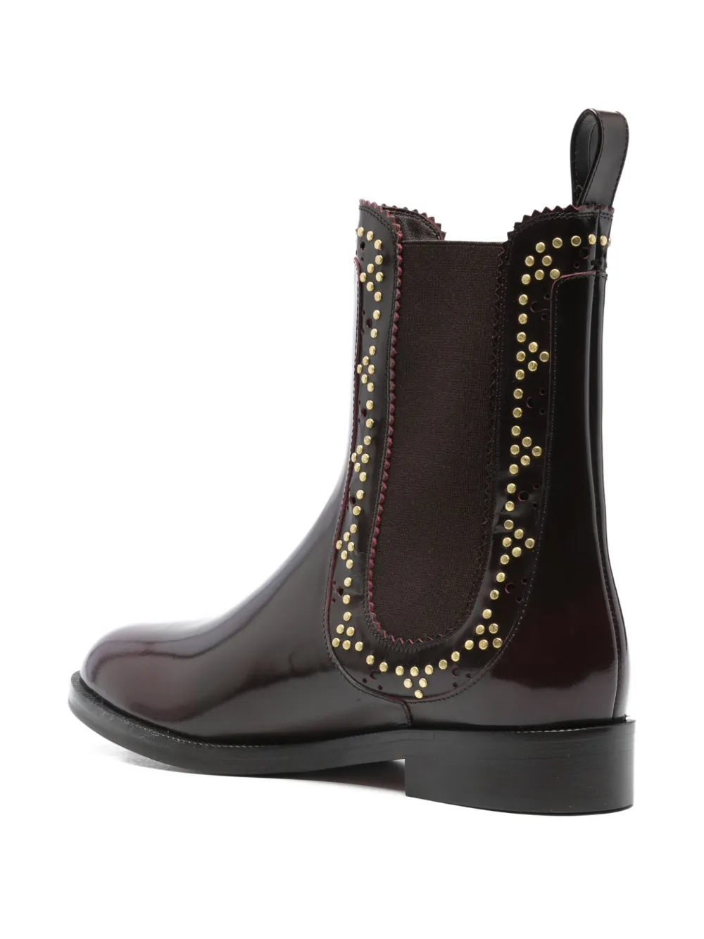 Aquazzura Laarzen met studs Bruin