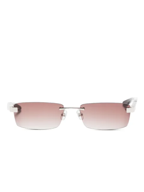 Maybach eyewear rectangle-frame sunglasses