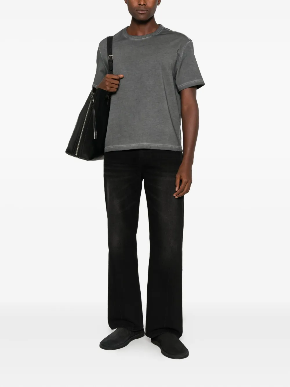 Séfr round-neck T-shirt - Grijs