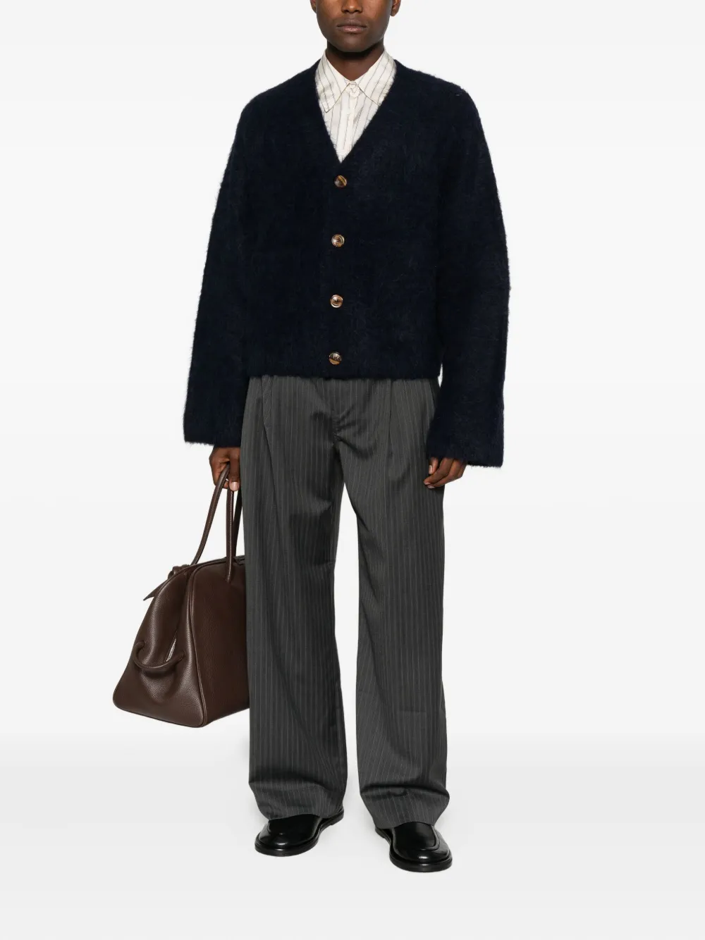 Séfr Button-up Cardigan In Blue