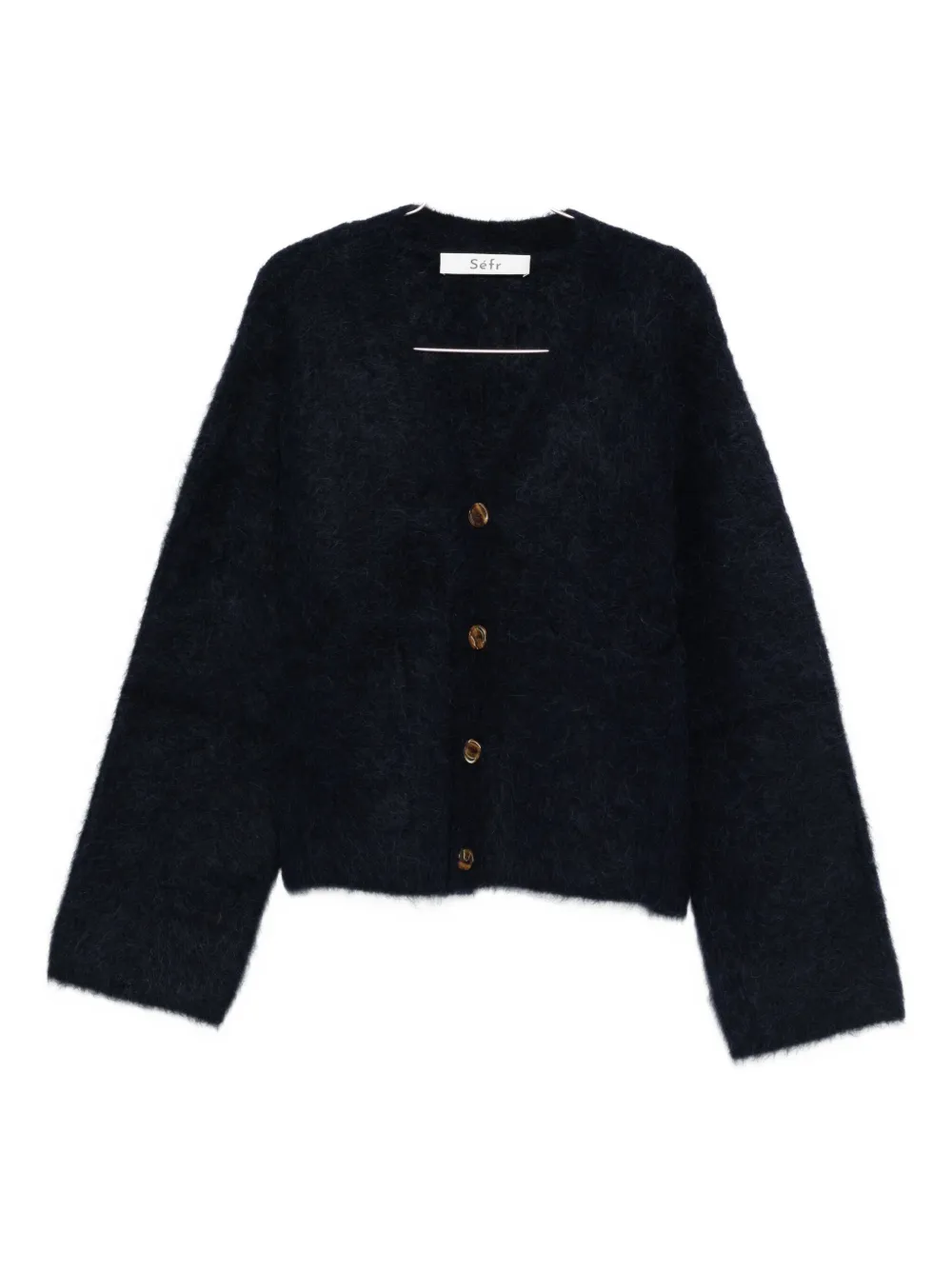 Séfr Button-up Cardigan In Blue