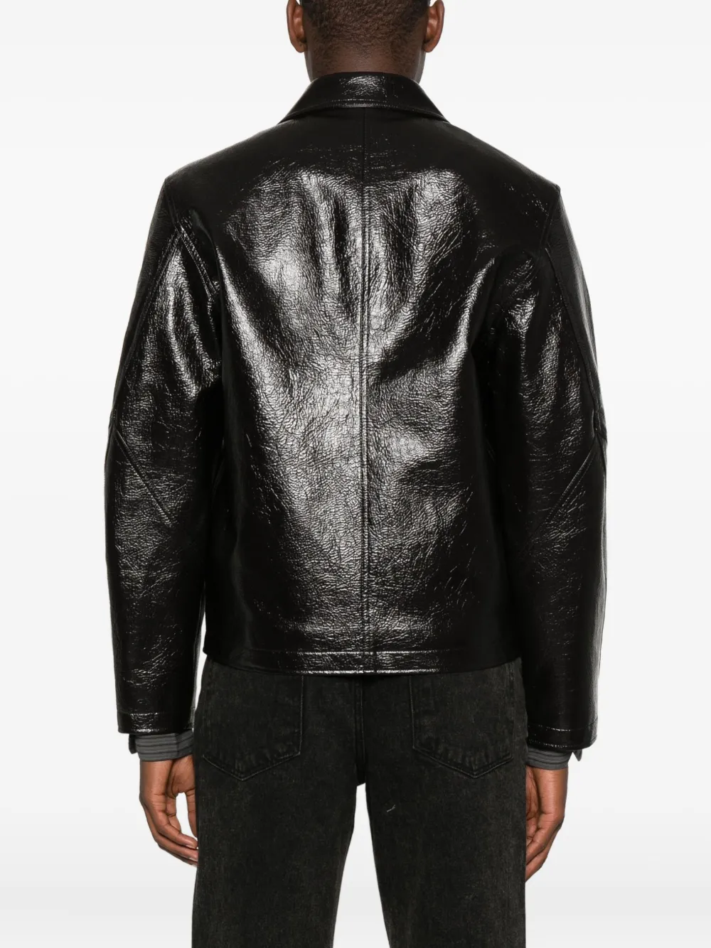 Séfr Zip-up Bomber Jacket In Black