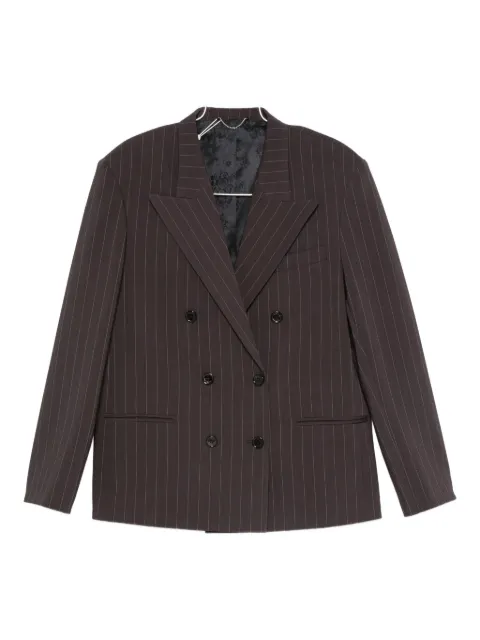 Magda Butrym striped double-breasted blazer