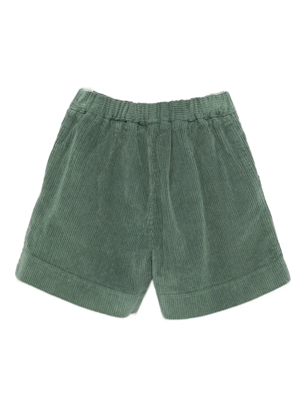 Il Gufo Corduroy Shorts In Green