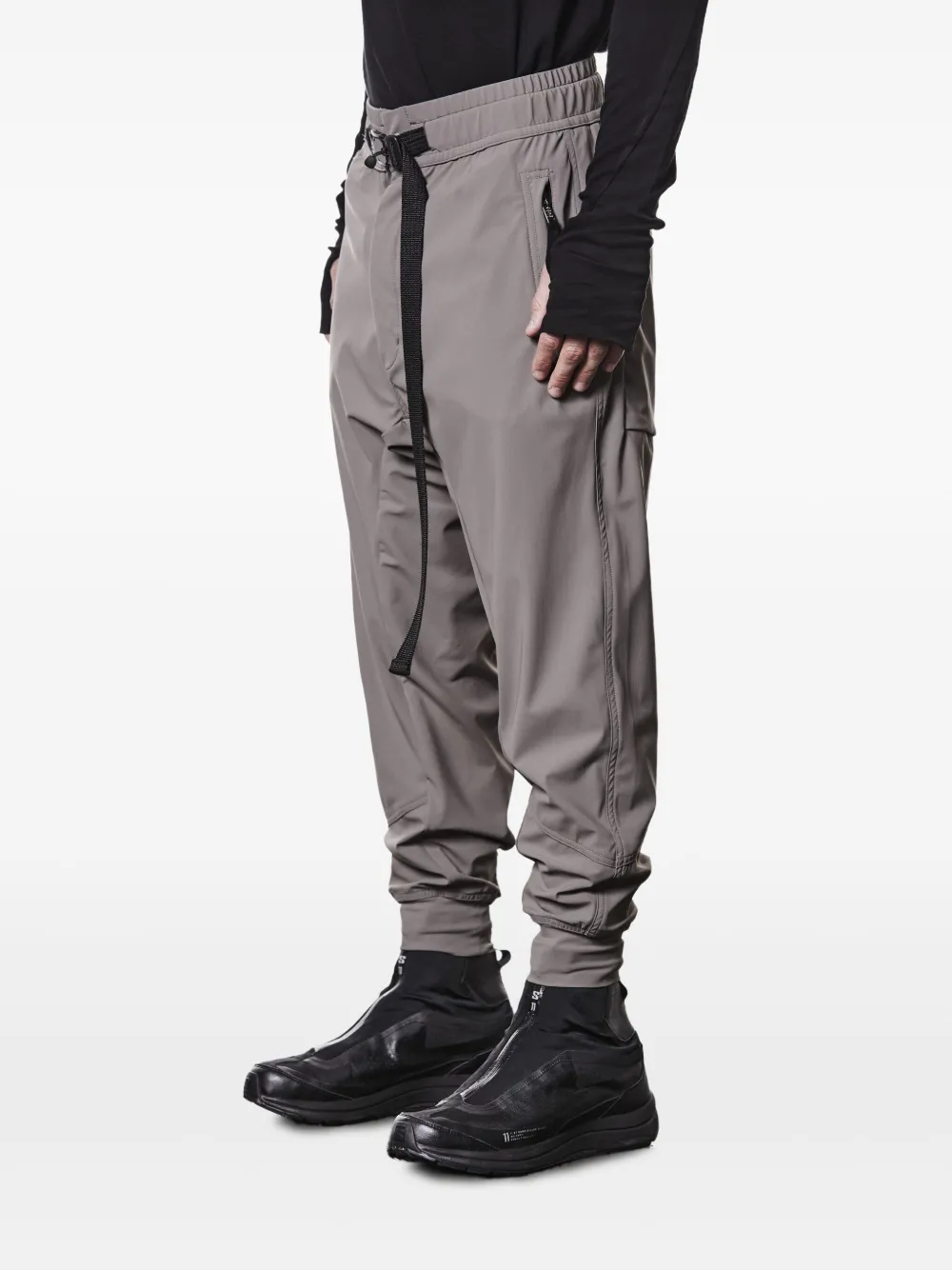 Thom Krom belted pocket trousers Grijs