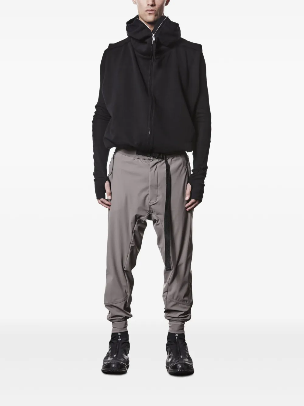 Thom Krom belted pocket trousers - Grijs