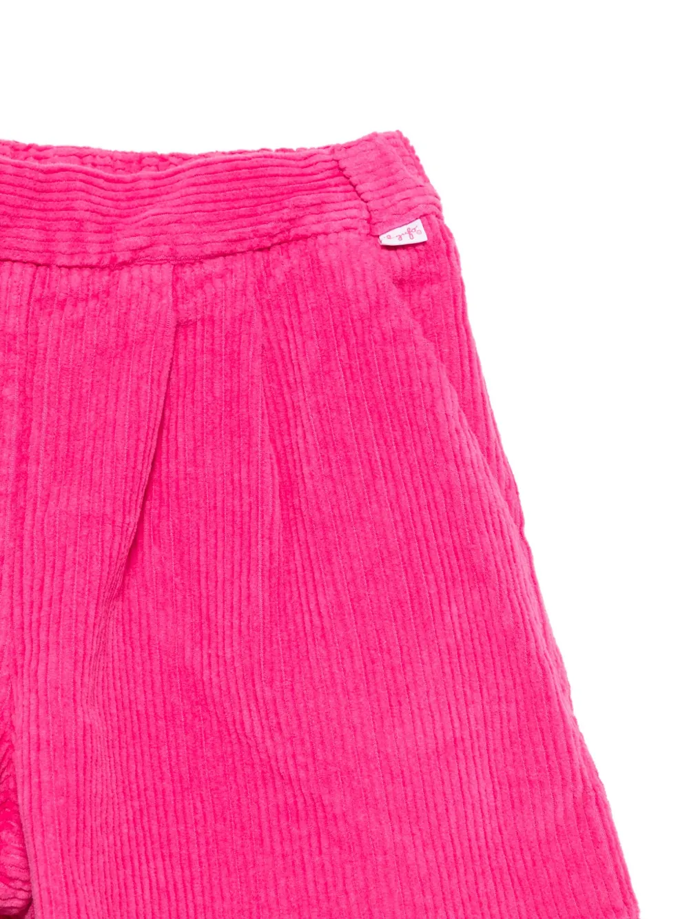 Il Gufo Corduroy Shorts In Pink
