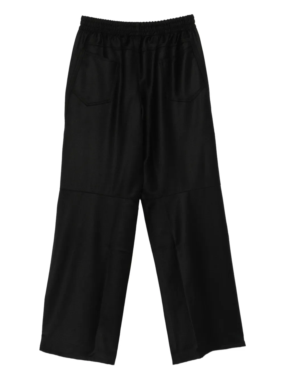 Andrea Ya'aqov Broek met elastische taille - Zwart