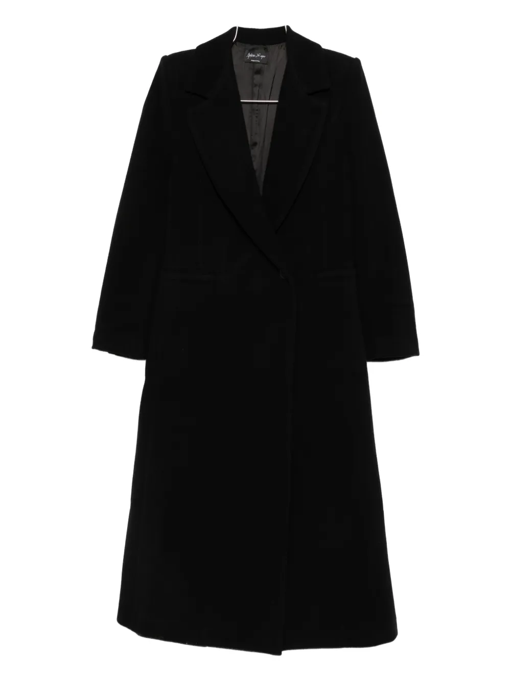 Andrea Ya'aqov Long Coat In Black