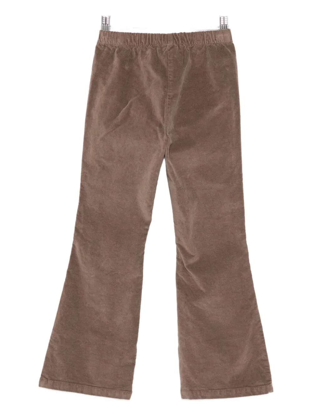 Il Gufo Elasticated Corduroy Trousers In Brown