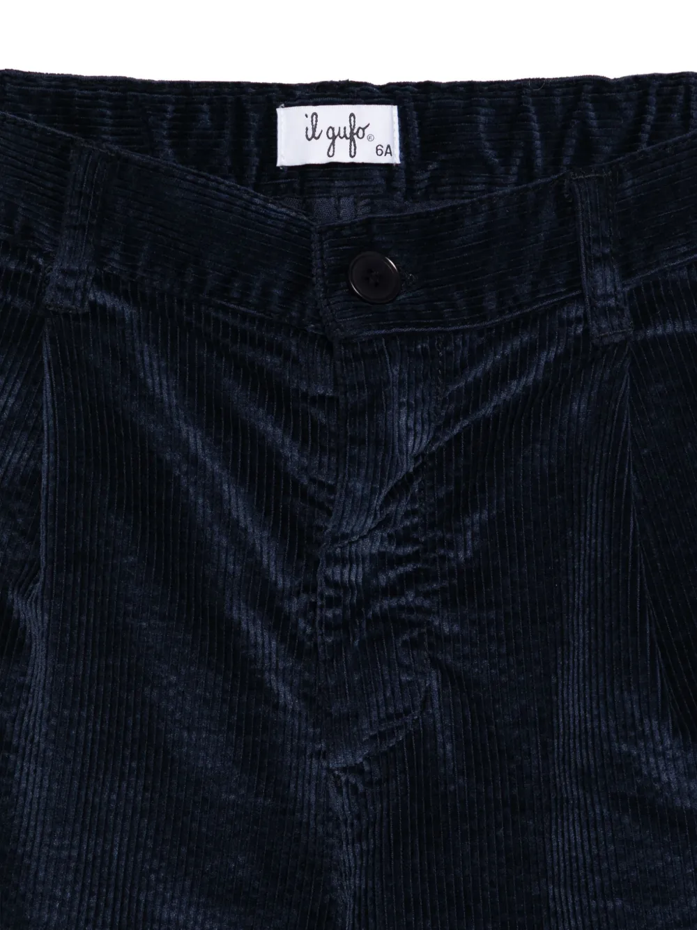 Il Gufo Corduroy Trousers In Black