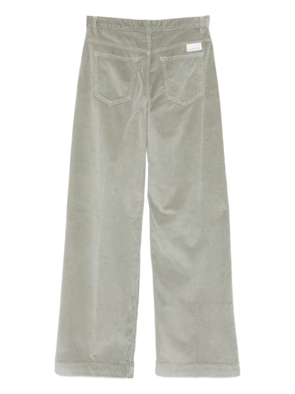 Nine In The Morning Enna corduroy pants - Groen