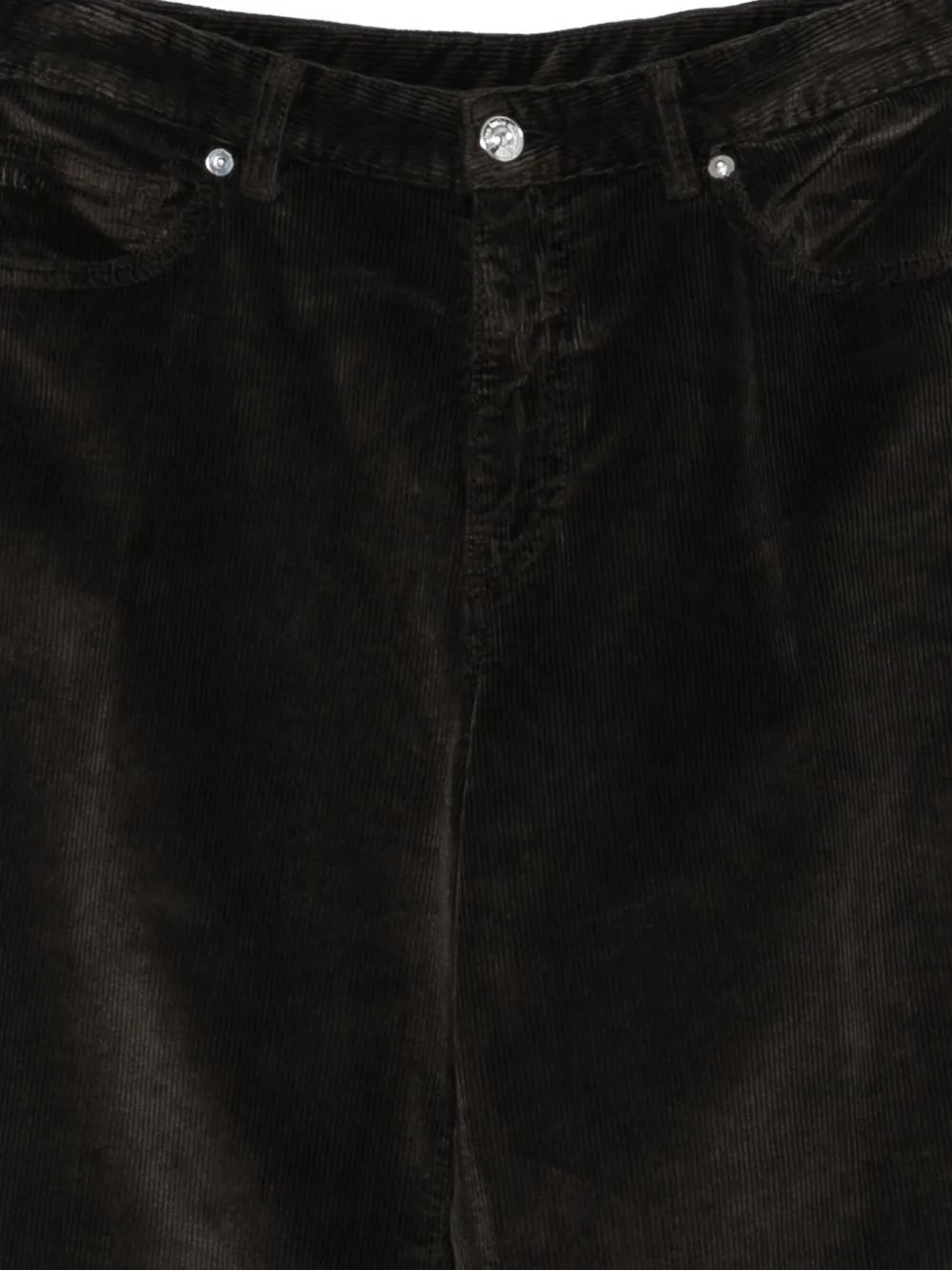 Nine In The Morning Enna ribfluwelen broek Bruin