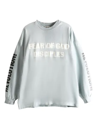 Fear Of God Camiseta Disciple Com Estampa Gráfica | Azul | FARFETCH BR