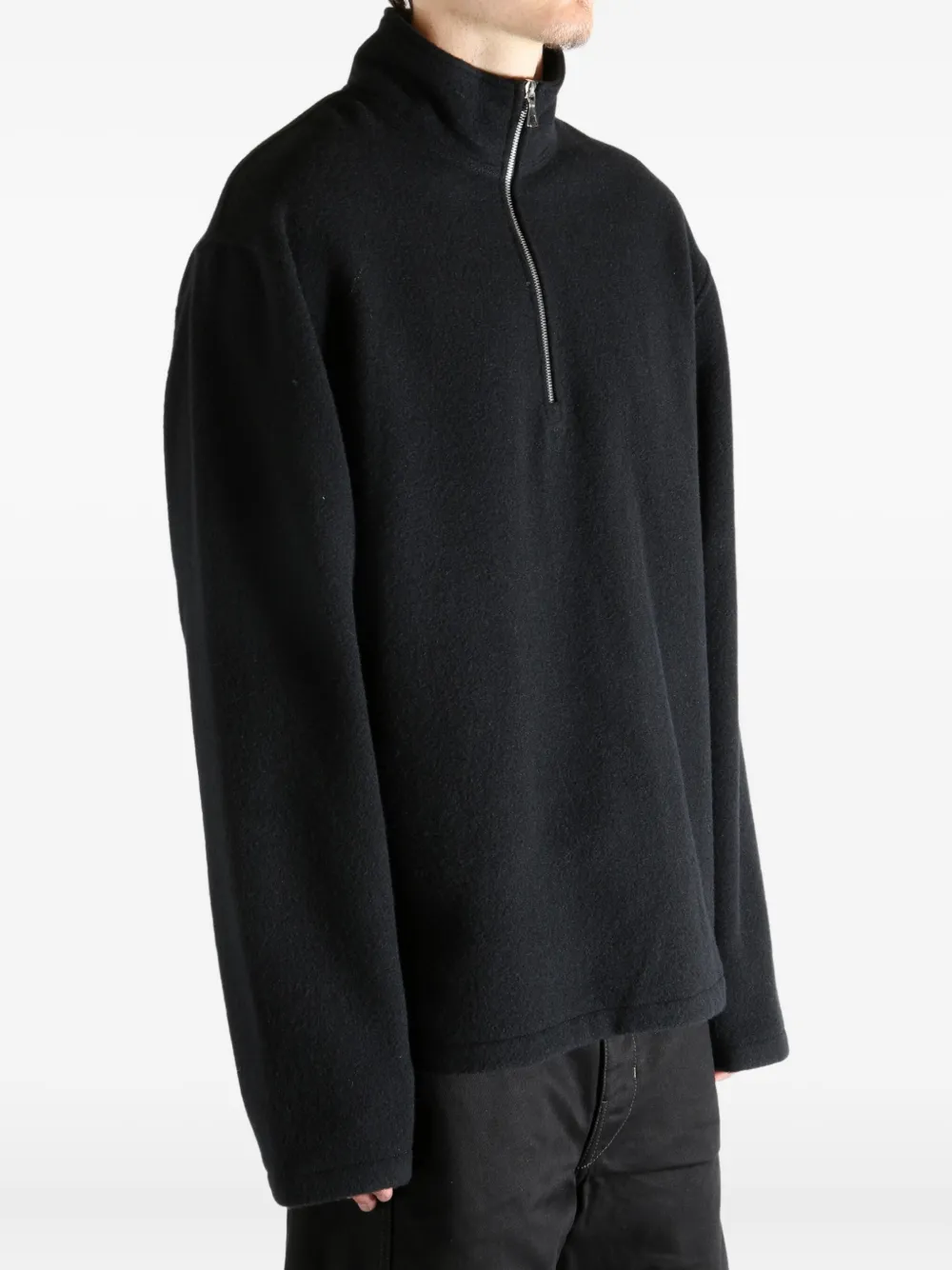 Rier half-zip wool sweater | Knitted Sweaters | Image 2