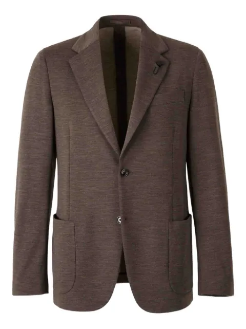 Lardini blazer de lana con botones