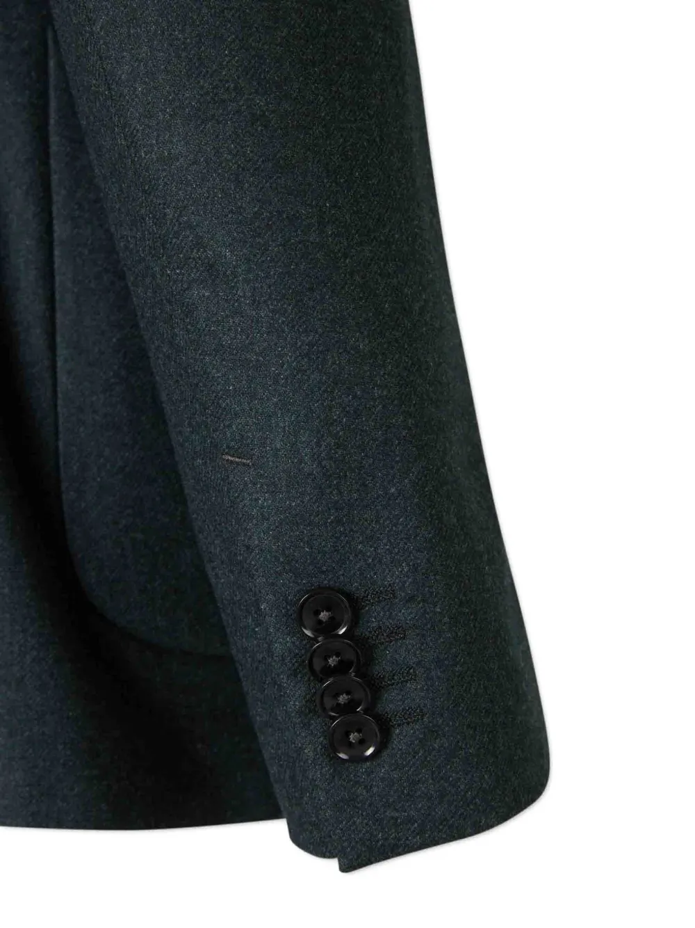 Zegna Single-breasted Suit Jacket In Black