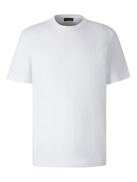 Zegna playera con cuello redondo