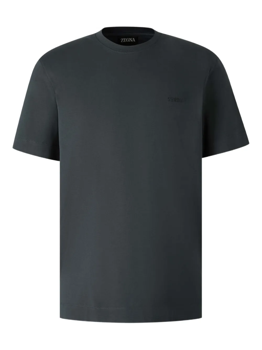 Zegna cotton T-shirt | Black | Image 1