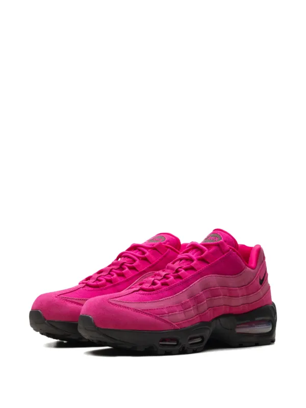 Nike Air Max 95 Suede Sneakers | Pink | FARFETCH ZA