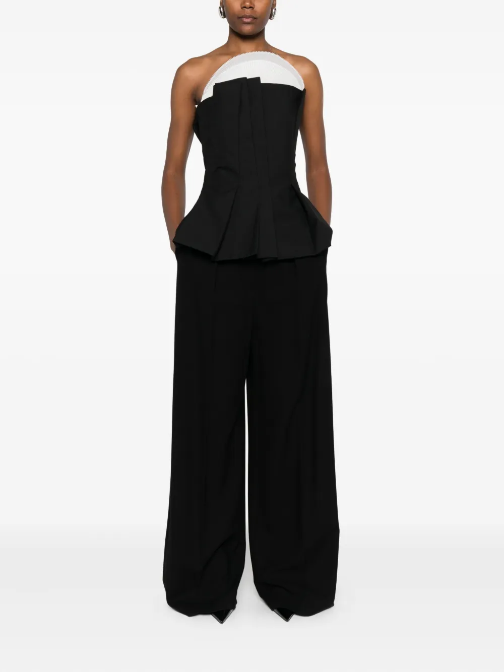 Róhe top estilo bustier plisado | Blusas | Image 2