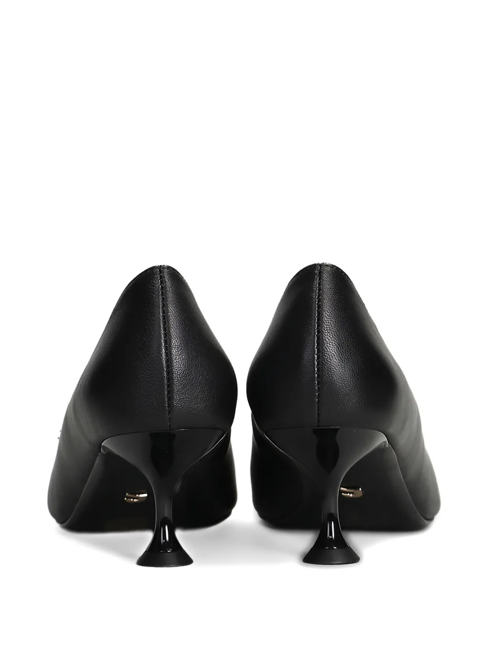 Lola Cruz 55mm Navari Lace-up Pumps In Black