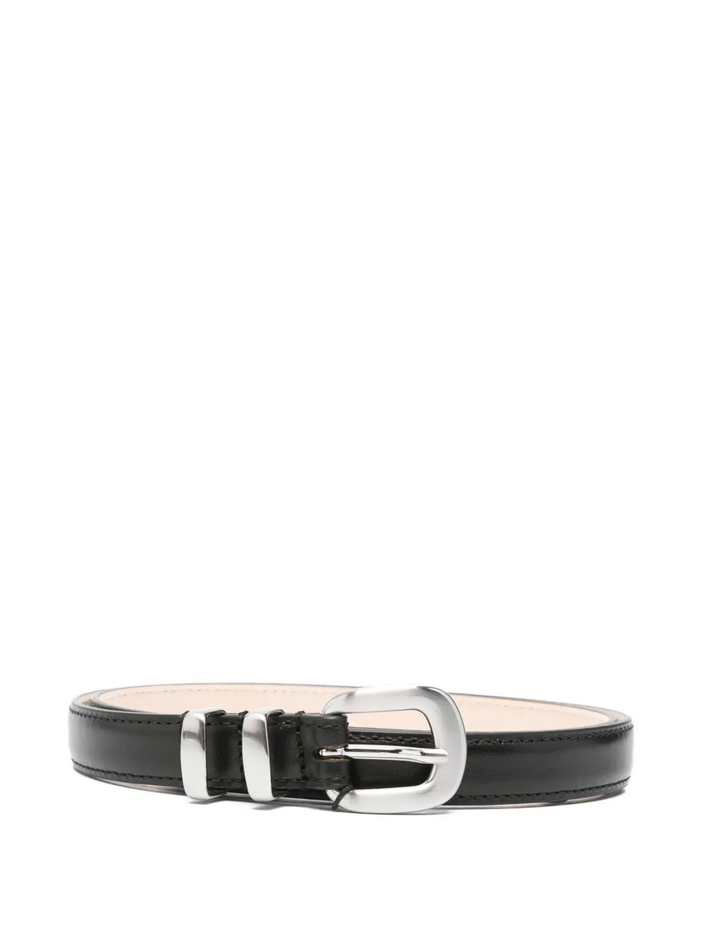 Iro Leather Belt In Black