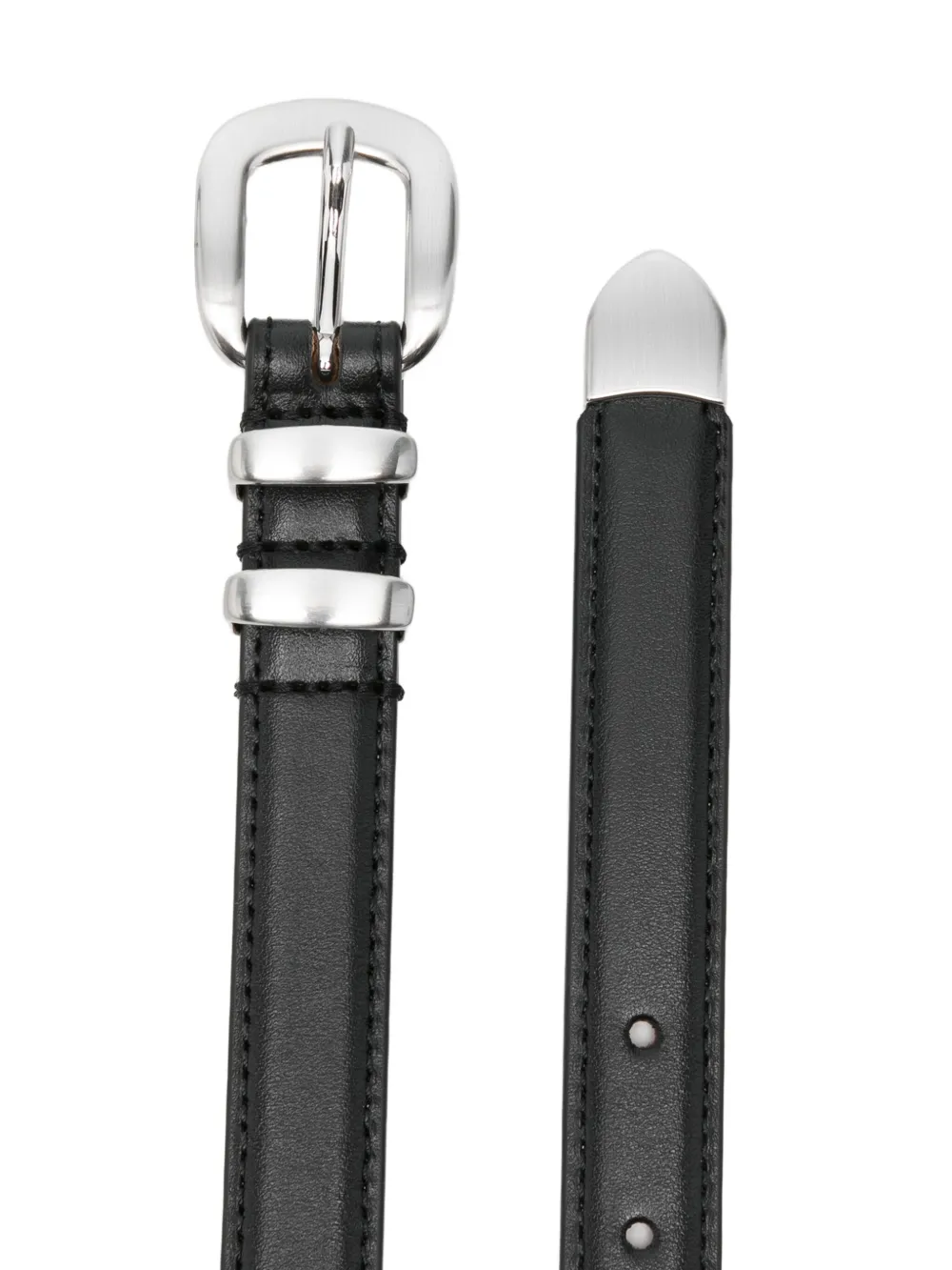 IRO Leren riem Zwart