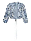 Cara Cara Perrin drawstring top - Blue