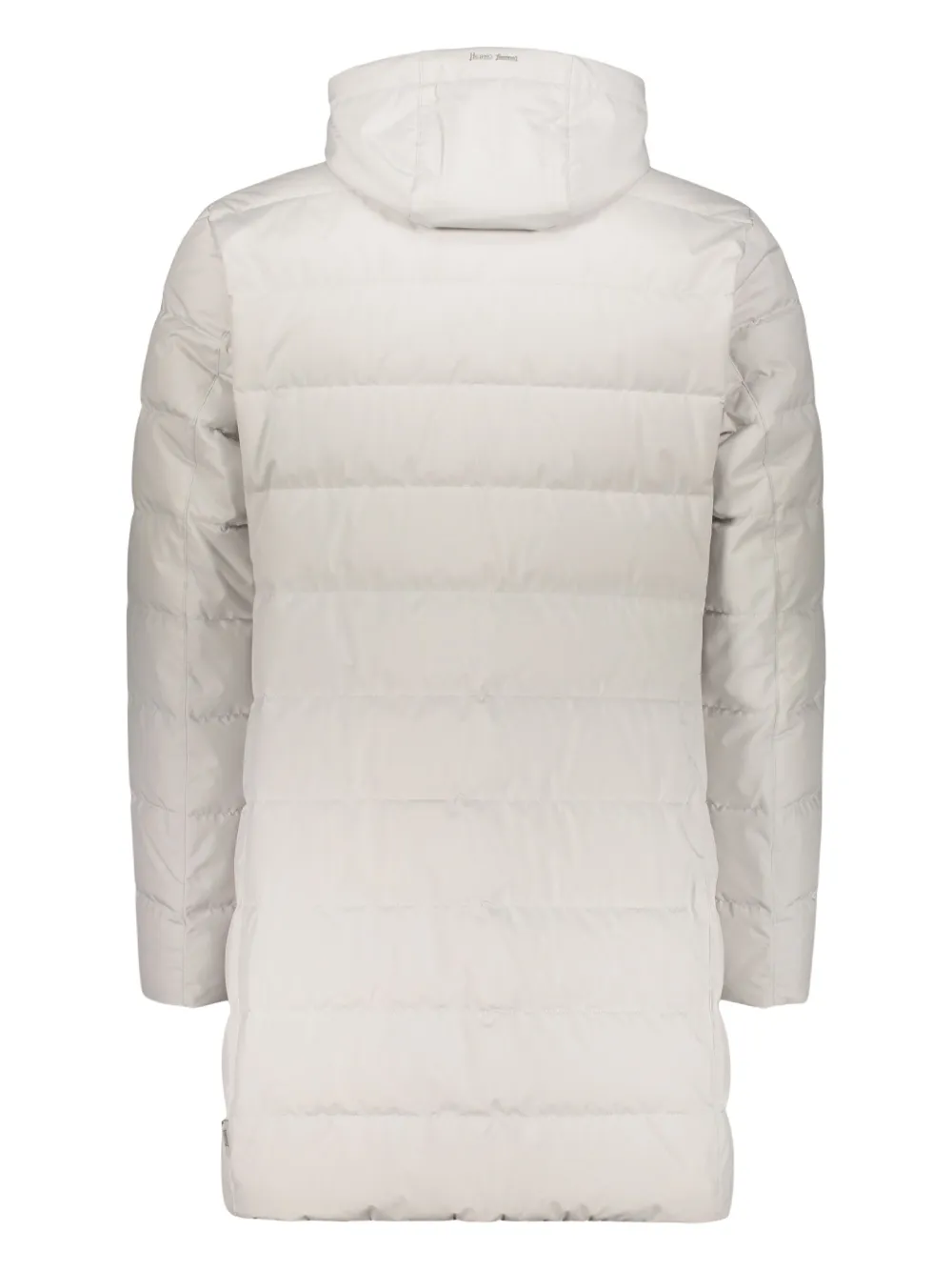 Herno Hooded Down Jacket In White