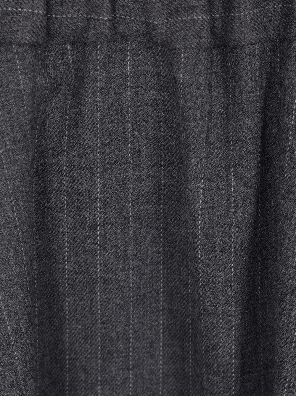 Comme Des Garçons pinstripe midi skirt Grijs