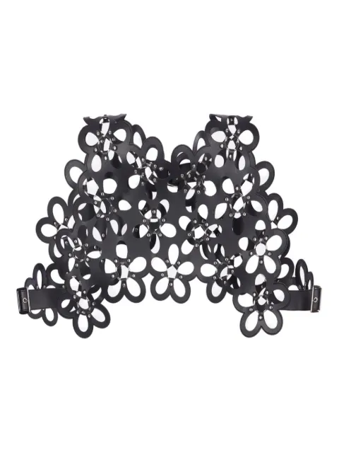 Noir Kei Ninomiya top con apliques florales