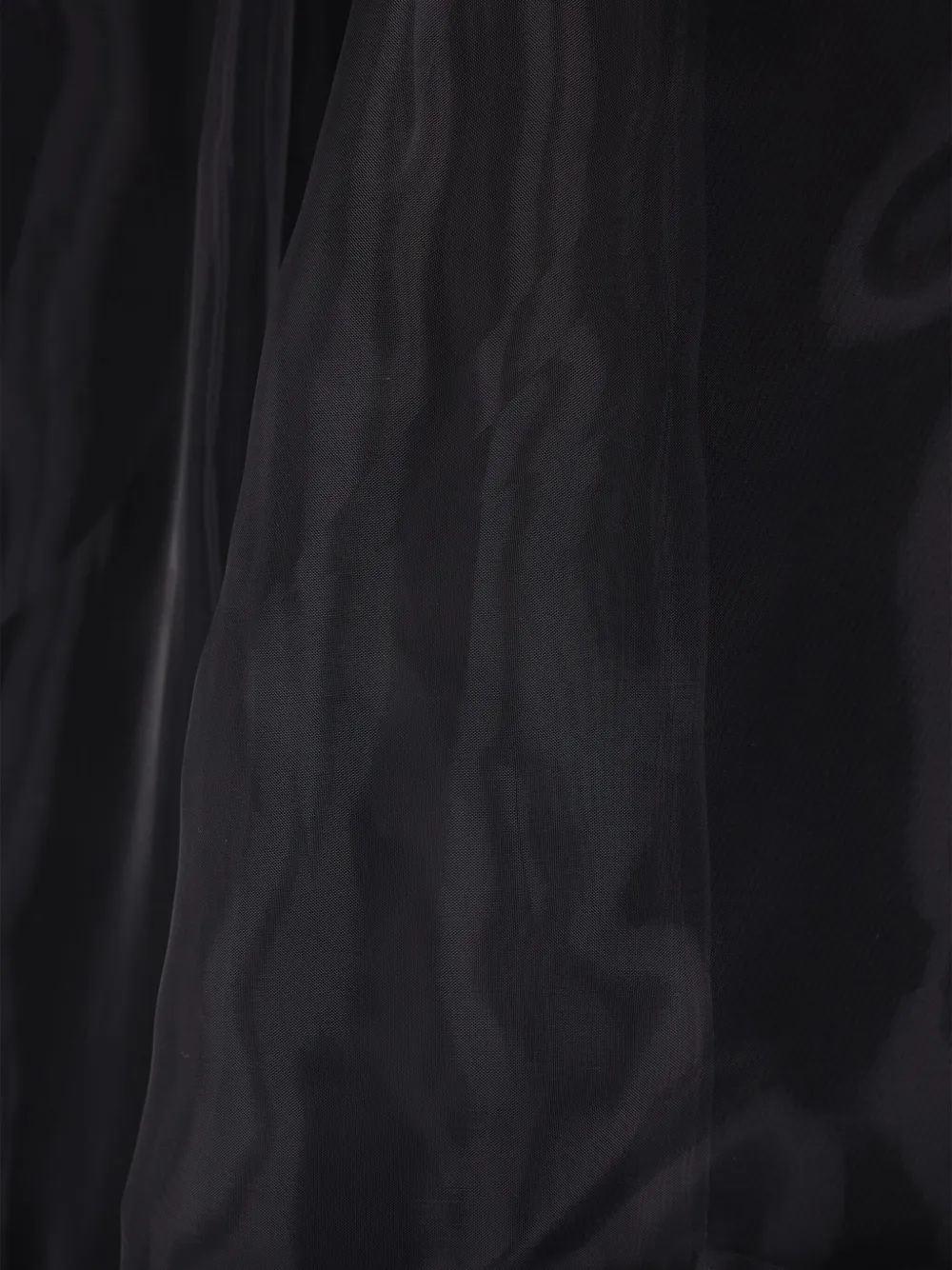 Noir Kei Ninomiya Ruffled Midi Dress In Black